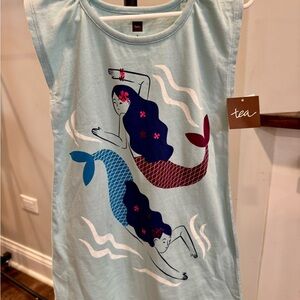 Tea Collection Mermaids Graphic Dress